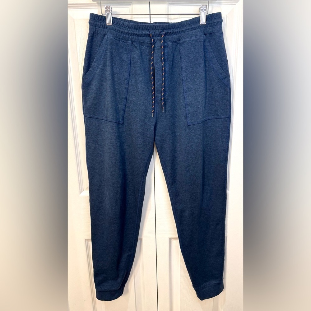 Marine Layer Re-Spun Sport Joggers Men’s Large Dark Teal Athletic Lounge Pants